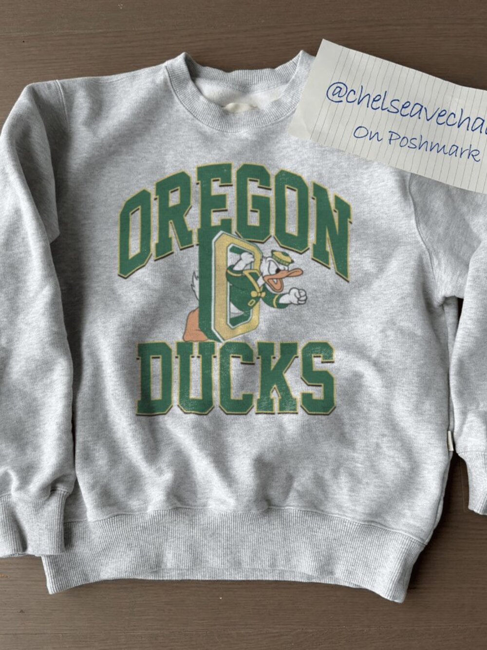 Vintage NCAA Oregon Ducks Logo Sweatshirt, University of Oregon Ducks Shirt Tee